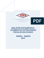 Boletin Estadistico Enero Marzo 2010