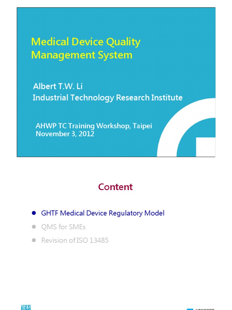 Medical device iso 13485 | Quality Management System | Medical Device