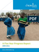 Childreach Tanzania - 5 Year Report 2009-2014