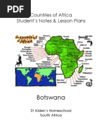 Download Botswana Student Handout by Donnette Davis SN293010 doc pdf