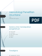 Metodologi Penelitian Akuntansi Pendahuan