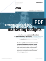 2009 Marketing Budgets