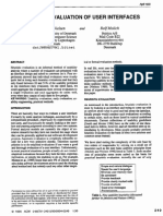 Heuristic Evaluation of User Interfaces