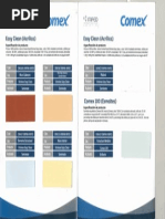 Catalogo De Colores Y Materiales Escuela Digna 2 Pintura