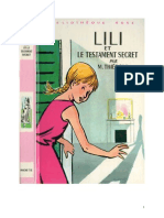 Lili 08 Lili Et Le Testament Secret Maguerite Thiébold 1968