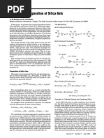 The Sol-Gel Preparation of Silica Gels
