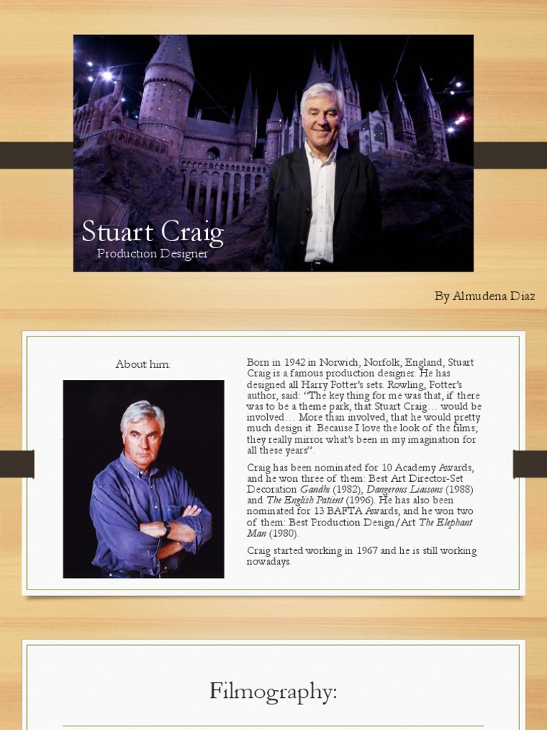 Stuart Craig: Iconic Production Designer | PDF | Games & Activities