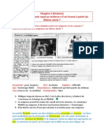 Chapitre 5 (Histoire) - Comment Le Pouvoir Royal Se Renforce-t-il en France à Partir Du XIIème Siècle - 11.12.15