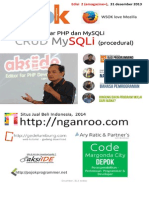 Tutorial Dasar PHP Dan MySQLi