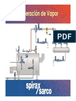 Generación y distribución de vapor industrial