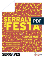 SERRALVESemFESTA Programa2015