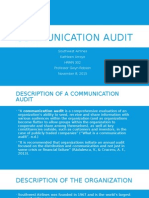 Communication Audit