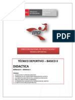 Lectura - Técnico Deportivo -Semana 3 - Módulo II-G03