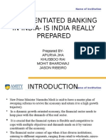 Differentiated Banking in India-Is India Really Prepared
