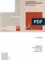 El proceso de maduración en el niño [Donald Winnicott].pdf