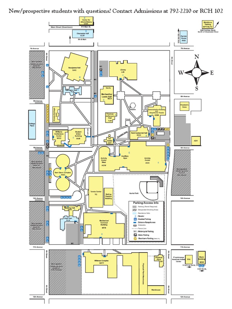 LCSC Campus Map and Office Locations | PDF | Academia | Students