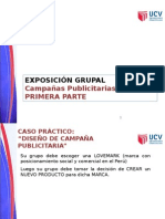 Exposición Grupal Primera Etapa - Campañas Publicitarias