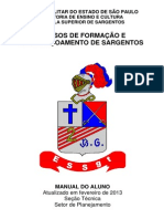 Guia completo para alunos da Escola Superior de Sargentos da PM de SP