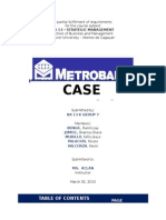Case Analysis - Metrobank