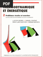 Thermodynamique Et Energetique 1 Borel Favrat
