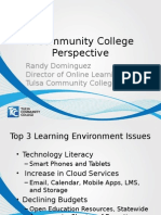DELC Higher Ed 15 - Learning Environment - Randy Dominguez