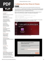 Configuring The Boot Menu in Ubuntu PDF