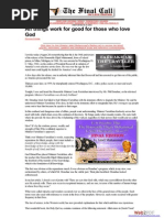 All Things Work For Good For Those Who Love God - Jabril Muhammad