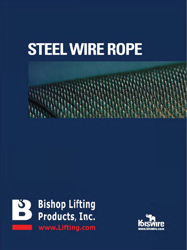 Steel Wire Rope Specifications Guide | PDF