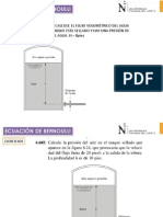 06f Ejercicios Teorema de Bernoulli