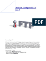 Cara Menginstall Dan Konfigurasi FTP Server Di Debian 5