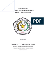 Analisis Buku Pelajaran PKN SD