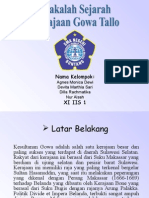 Download POWER POINT SEJARAH GOWA TALLOppt by Nur Hasanah SN293073878 doc pdf