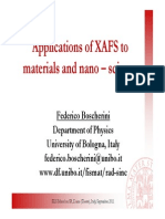 Applications of XAFS to Materials and Nano