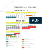 Calendario FCFM2015