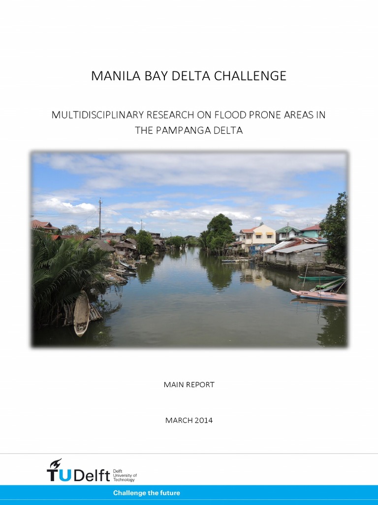 Manila Bay Delta Challenge Main Report Website | PDF | Flood | River