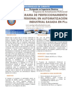 Programa de Perfeccionamiento Profesional en Automatizacion Industrial Basada en PLCS