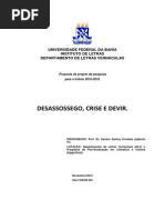 Desassossego Crise e Devir1