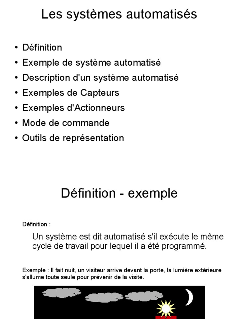 Automatisme PDF | PDF | Capteur | Automate programmable industriel