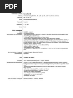 resume example