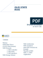 Solid State Drive: Presented By: Bhavya Ambaliya