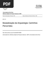 Musealizacão Da Arqueologia- Caminhos