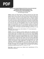 Download Isolasi Dan Karakterisasi Senyawa Alkaloid Dari Biji Tumbuhan Sirsak by yossyanastazyaregina SN293099261 doc pdf