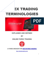 Forex Trading Terminologies