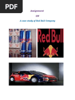 Assignment on a Case Study of Red Bull C