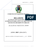 Relazione Al P. F. 2015 Gardone - Definitivo