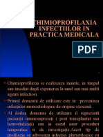 Chimioprofilaxia Infectiilor in Practica Medicala