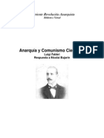 Anarquía y Comunismo Científico - Fabbri, L