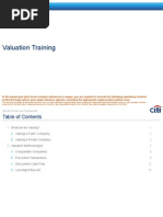Valulation Skills Session 2015