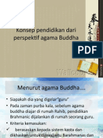 Konsep Pendidikan Dari Perspektif Agama Buddha