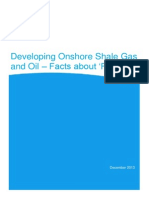 Developing Onshore Shale Gas and Oil Facts About Fracking 140113